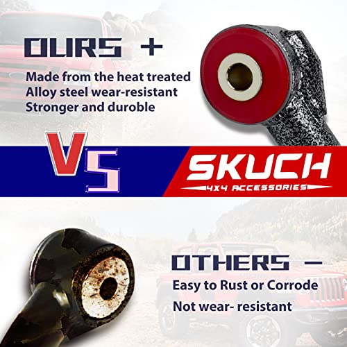 SKUCH 4X4 ACCESSORIES Front Upper Control Arms for 1995-2002 Toyota 4Runner, 2-4'' Lift Tubular Suspension Control Arm w/Ball Joints Compatible with 1995-2004 Toyota Tacoma - Image 4