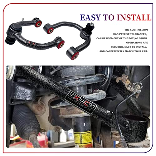 SKUCH 4X4 ACCESSORIES Front Upper Control Arms for 1995-2002 Toyota 4Runner, 2-4'' Lift Tubular Suspension Control Arm w/Ball Joints Compatible with 1995-2004 Toyota Tacoma - Image 5