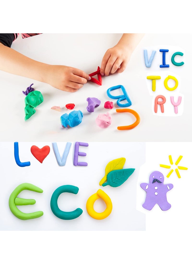 Mr. Penda - 24 Colors DIY Plasticine, Air Dry Clay, Super Light DIY Soft Creative Handgum, Educational Clay Toys for Kids - Image 1