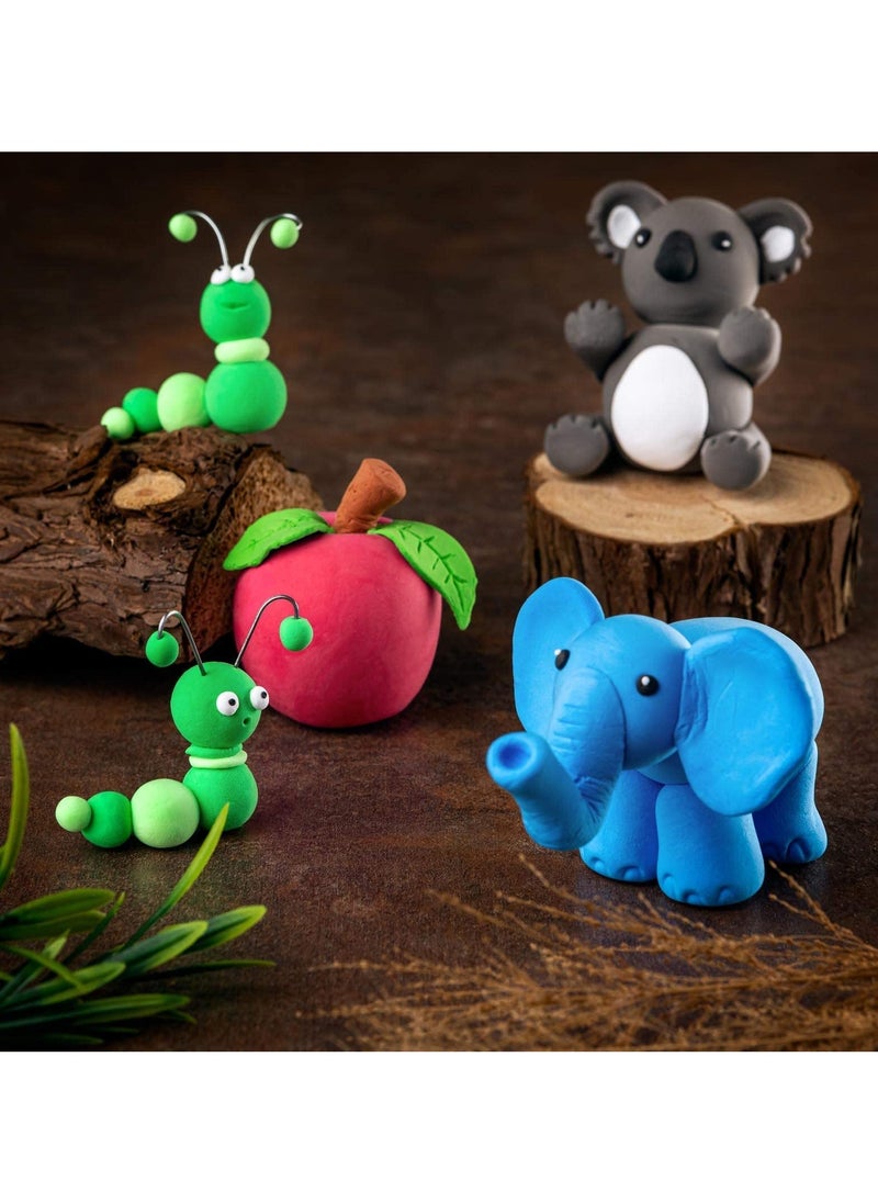 Mr. Penda - 24 Colors DIY Plasticine, Air Dry Clay, Super Light DIY Soft Creative Handgum, Educational Clay Toys for Kids - Image 1
