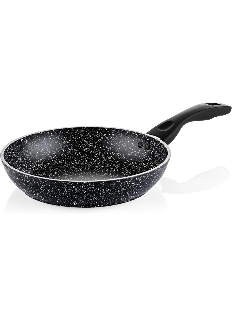 Westinghouse Westinghouse USA Fry Pan - 20 CM - Pressed Aluminium 3 Layers Black Marble, Non-Stick Coating Cookware, Durable & Easy to Clean, Ideal for Cooking Eggs, Pancakes, and More  - Image 1