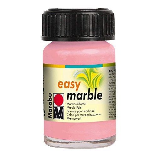 Marabu Easy Marble, 15ml bottle, Color 033 Rose Pink (13059039033) - Image 3