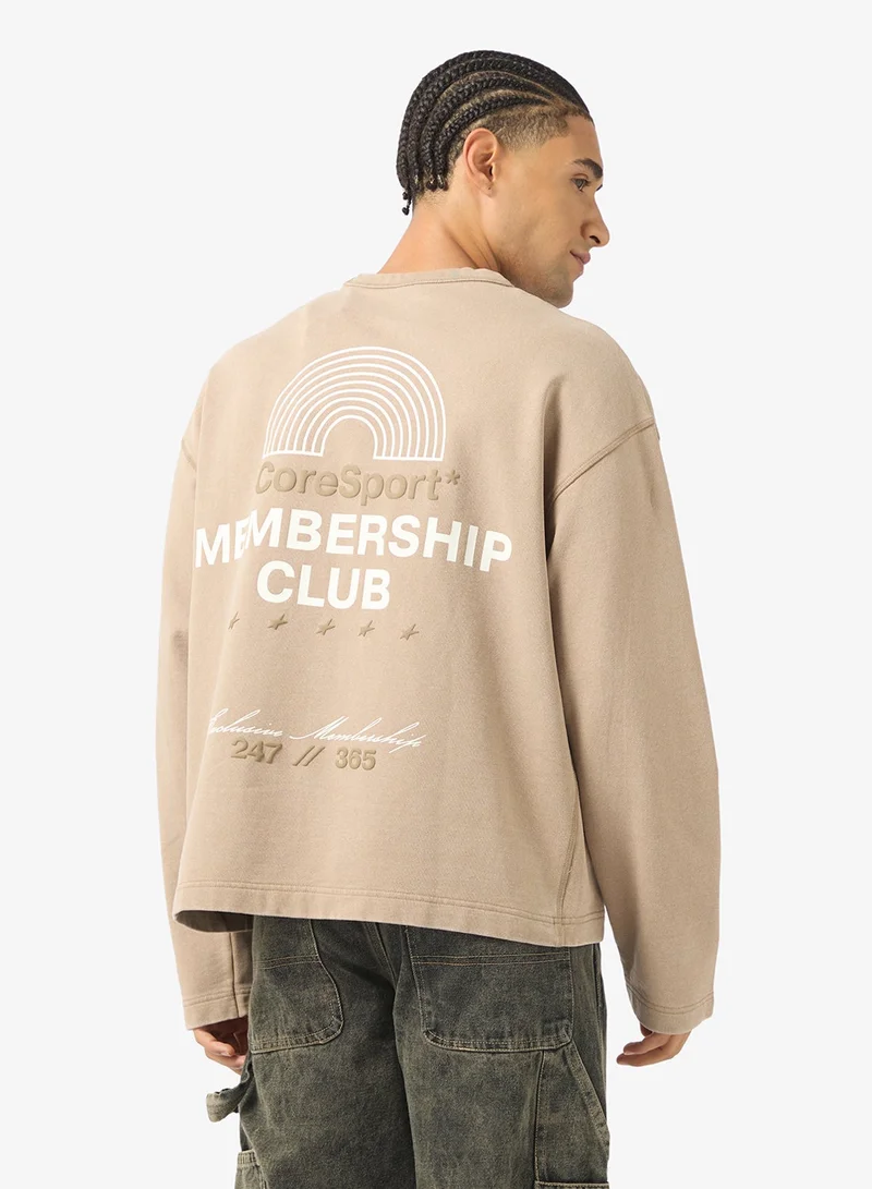 JACK & JONES Graphic Crew Neck Sweatshirt
