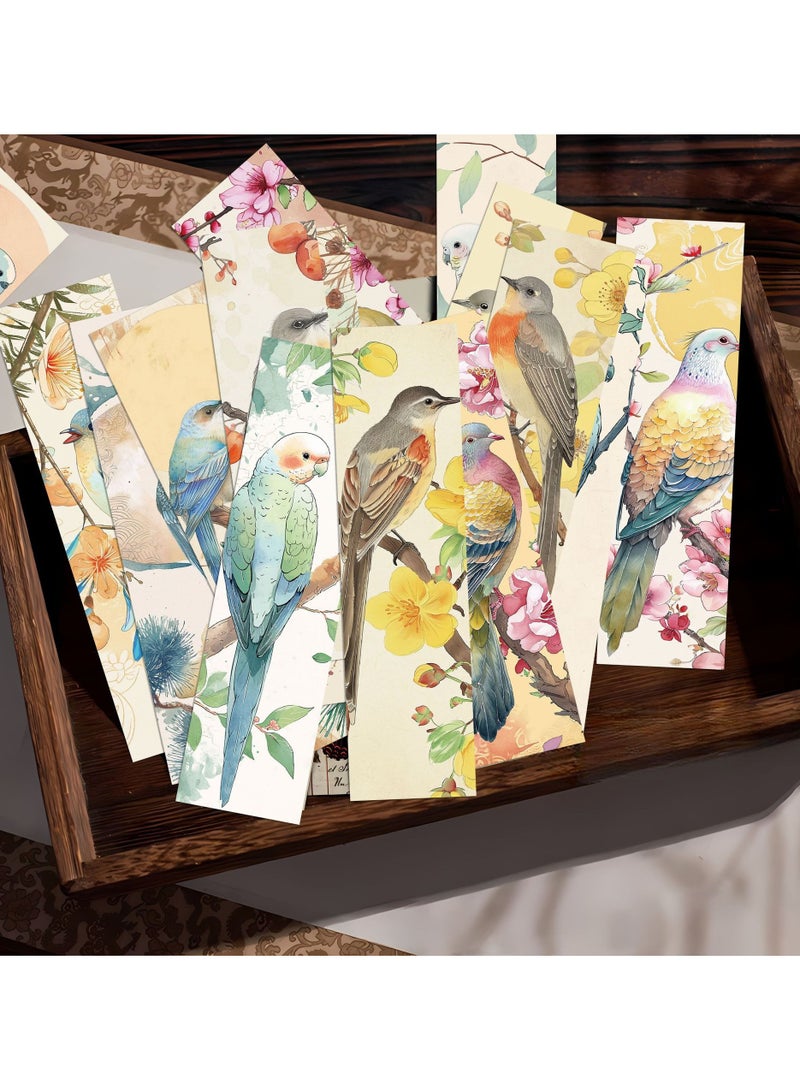 Generic 30Pcs Birds Bookmarks Cute Bookmarks for Kids Animal Fun Bookmarks for Students, Teens, Birds Lovers, 30 Styles - Image 4