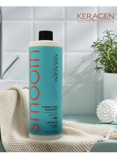 KERAGEN KERAGEN Formaldehyde Free Brazilian Keratin Smoothing Treatment - Blowout Straightening System for Dry and Damaged Hair, 16 Oz - Eliminate Curls and Frizz, Fine to Medium Hair  - Image 2