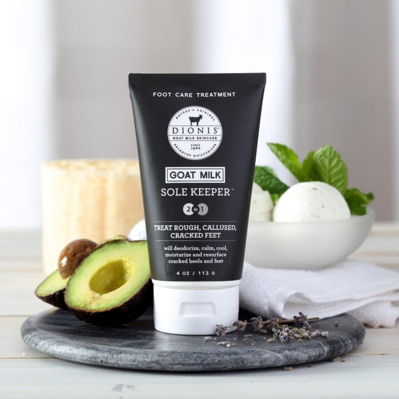 Dionis Goat Milk Skincare Footcare Lotion (2 In 1 Sole Keeper), Moisturize Dry Cracked Feet, Smooth and Hydrated Feet, Dermatologist Tested - Image 3
