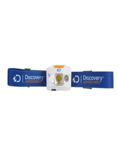 Discovery Discovery Adventures HeadLamp, D200, LI, Smart Light Sensor, MAX 200LM, 4500K +2PCS 6500K DOMESTIC LAMP, For Camping, Hiking, Fishing  - Image 2
