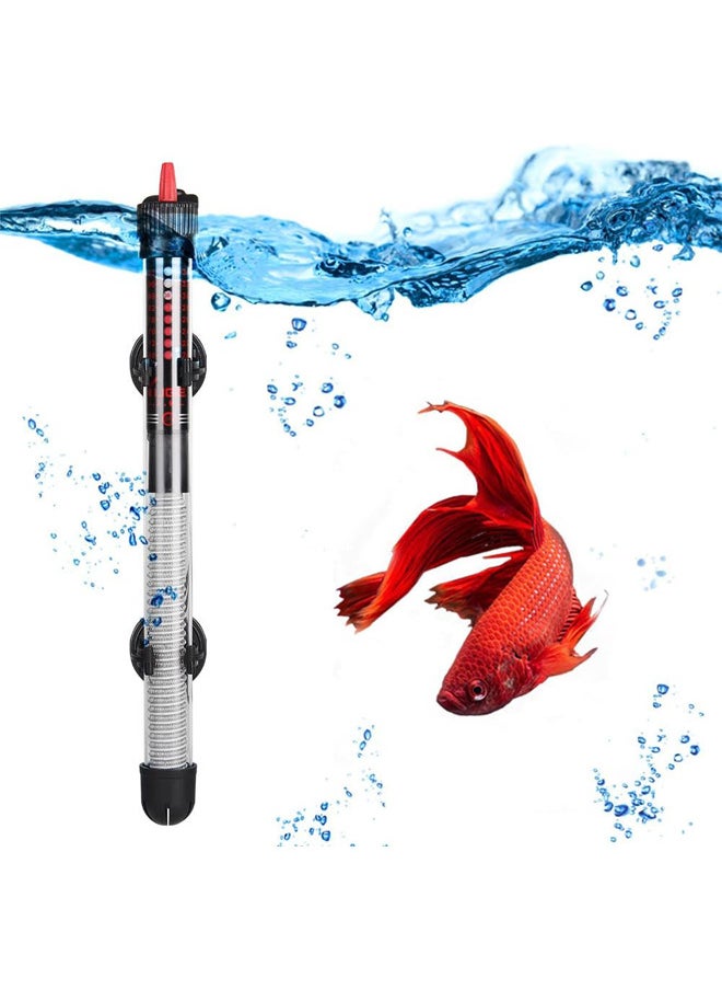 Neostyle 100W Aquarium Heater, Submersible Auto Thermostatic Fish Heater with Suction Cup(100W)  - Image 1