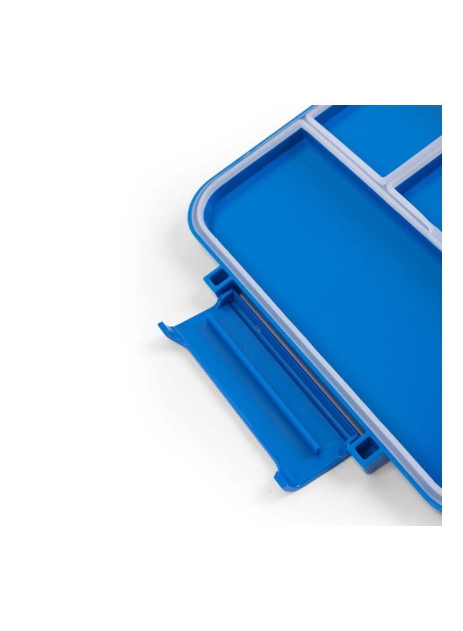 Cocobee Tritan Bento Lunch Box, 4 Compartments- Blue - Image 3