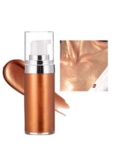 Liquid Body Shimme Body Glitter Oil Silky Body Shimmer Oil Moisturizing Body Highlighter Shimmer Liquid Illuminator Shimmer Lotion for Body Makeup Cream Body Glow Shimmer Bronzer Drops