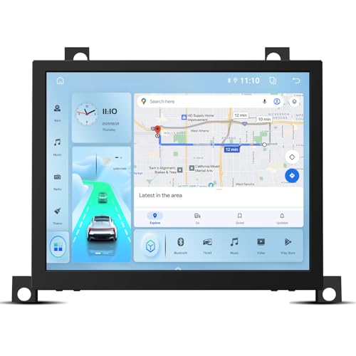 AWESAFE 8.4 Inch Car Radio for Dodge Charger Challenger 2015 2016 2017 2018 2019, Android 13 Touch Screen Head Unit with Wireless CarPlay & Android Auto Bluetooth WiFi GPS Navigation - Image 1
