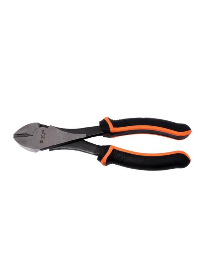 Tactix Heavy Duty Chunky Handle Diagonal Cutting Plier Black and Orange 7.5inch 200008 - Image 1