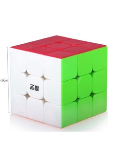 ماركة غير محددة مكعب السرعة ماوماويو 3x3 3x3x3 لغز سحري بدون ملصقات مكعب السرعة السحري هدية العطلة للأطفال والكبار (بدون ملصقات)  - Image 3