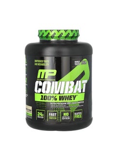 MusclePharm Combat 100% Whey Protein Cookies 'N' Cream 5 lbs 2240 g  - Image 1