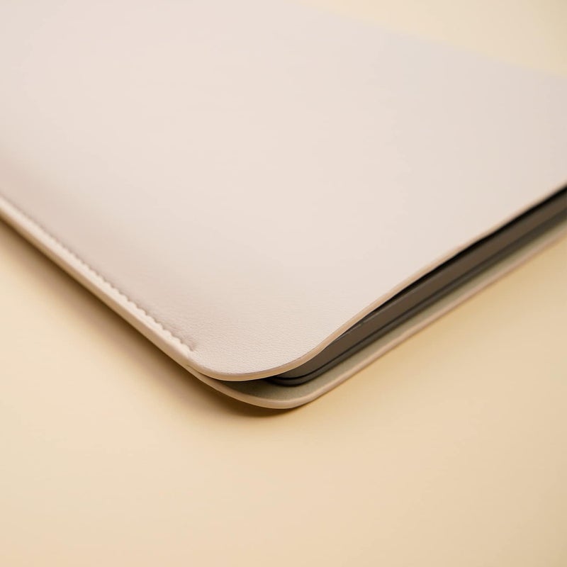 Benfan Slim Laptop Sleeve 13 Inch Compatible with New MacBook Air 13/ MacBook Pro 13 Color White - Image 4