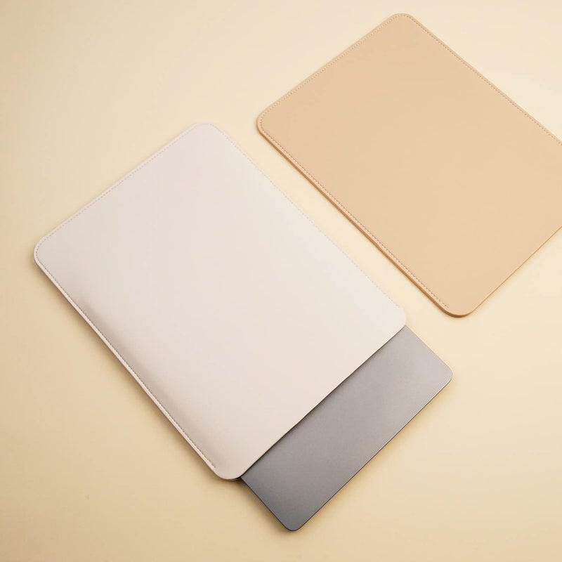 Benfan Slim Laptop Sleeve 13 Inch Compatible with New MacBook Air 13/ MacBook Pro 13 Color White - Image 3