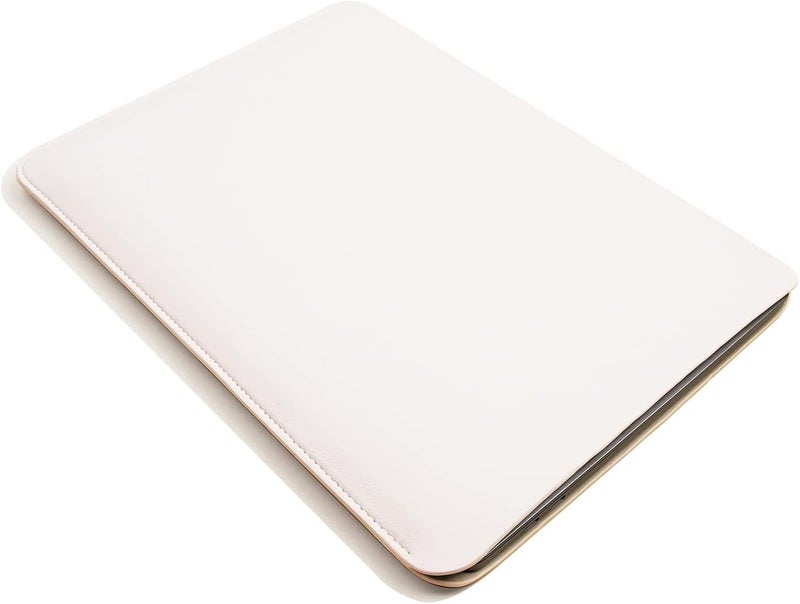 Benfan Slim Laptop Sleeve 13 Inch Compatible with New MacBook Air 13/ MacBook Pro 13 Color White - Image 1