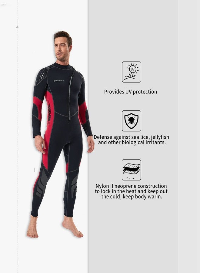 Seaskin Wetsuits for Men Women 3mm Front Zip Full Wetsuit - Image 5