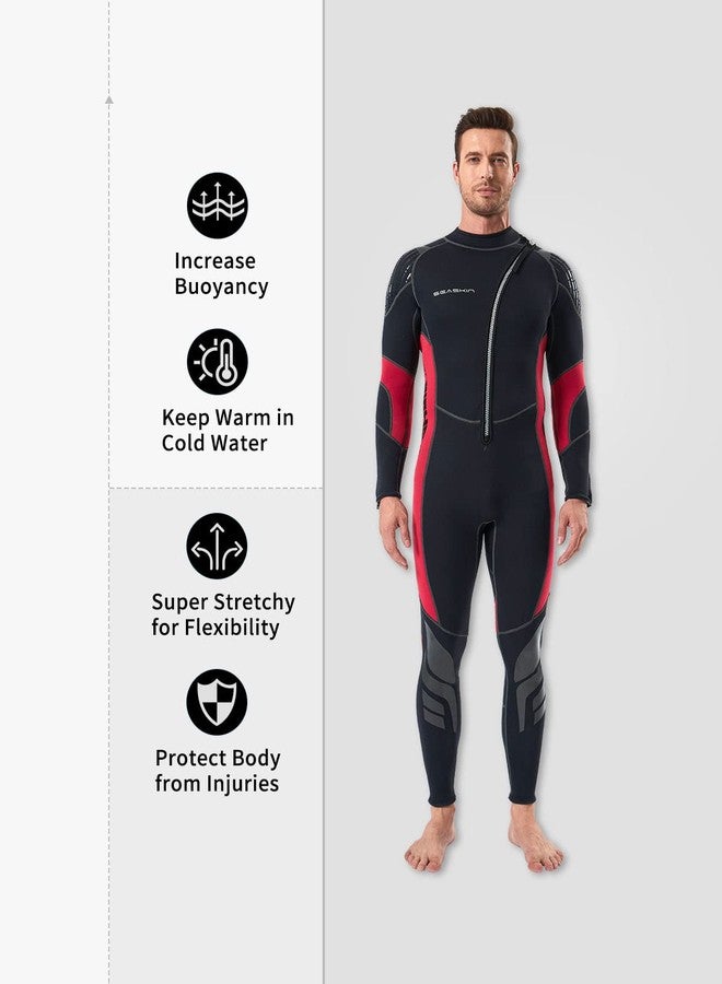 Seaskin Wetsuits for Men Women 3mm Front Zip Full Wetsuit - Image 3