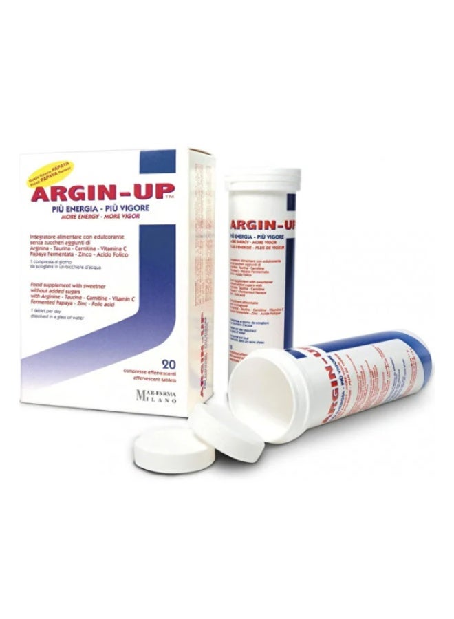 MAR-FARMA ARGIN-UP 20 effervescent Tablet, L-Arginine 3000 mg