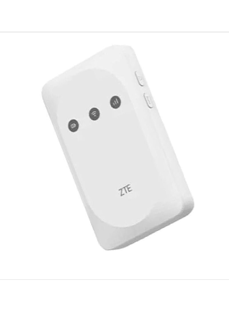 ZTE MF935 4G Pocket WiFi Router With Sim Card High Speed 150Mbps LTE Cat4 Mobile Hotspot White - Image 1
