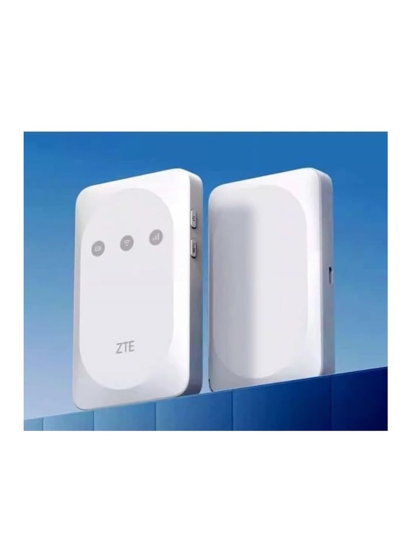 ZTE MF935 4G Pocket WiFi Router With Sim Card High Speed 150Mbps LTE Cat4 Mobile Hotspot White - Image 5