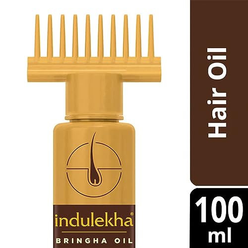 Indulekha Bringha Complete Hair Care Oil 100ml (Pack of 3) - Image 3