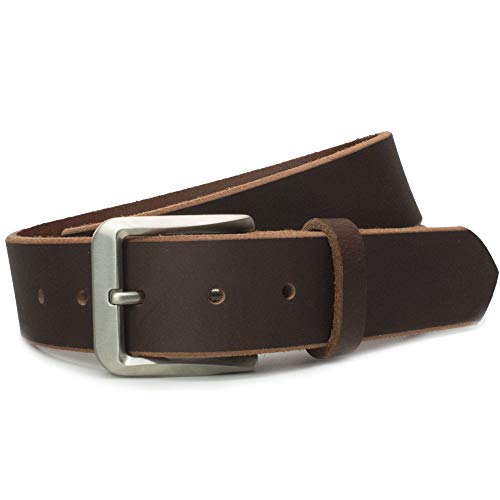 Nickel Smart Roan Mountain Titanium Brown Belt - 44" - Image 5