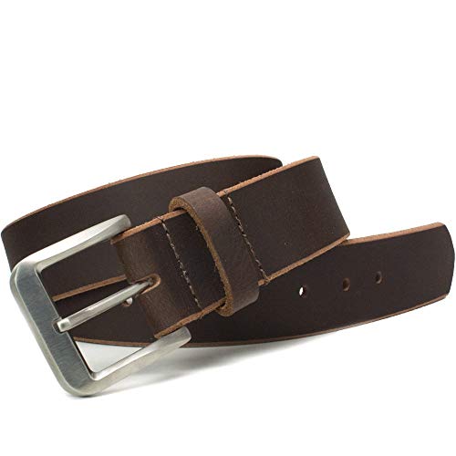 Nickel Smart Roan Mountain Titanium Brown Belt - 44" - Image 4