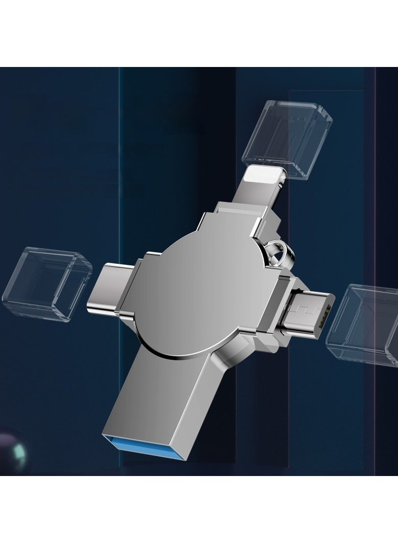 اليشمك Flash Drive for iPhone 2tb, Photo Stick USB Flash Drive 2000GB Memory Stick USB 3.0 High Speed Thumb Drives Portable Jump Drive Storage Device External Storage for Smartphone/Laptop/PC/Android - Image 3