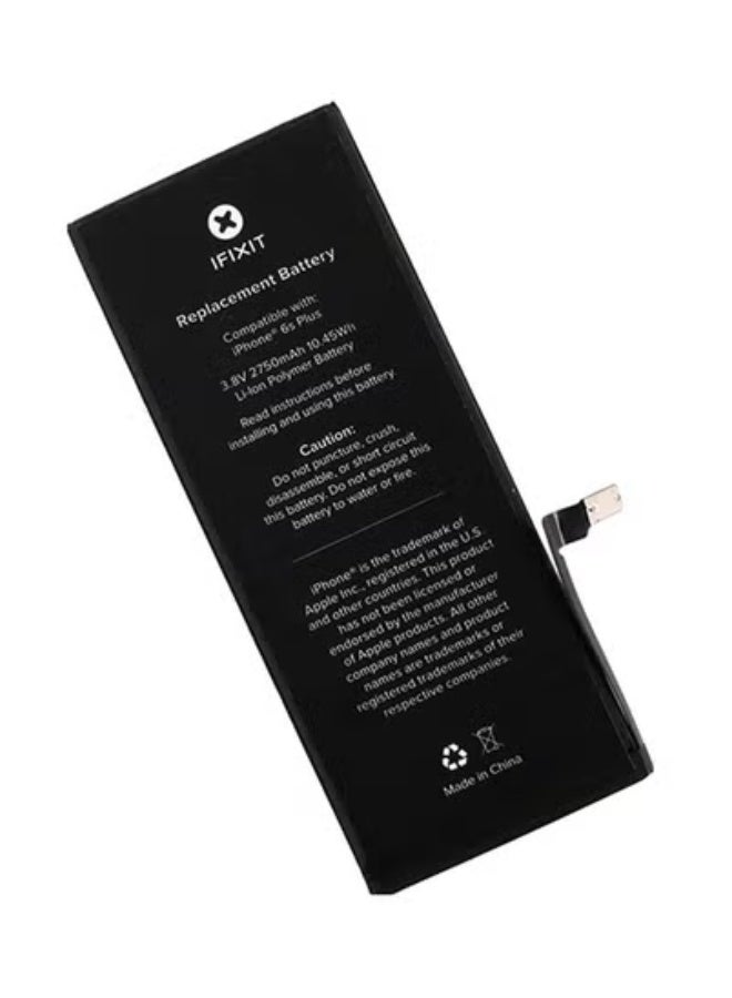 iFixit Replacement Battery For Apple iPhone 6s Plus Black – 2750mAh High-Capacity Internal Li-ion Rechargeable Battery | Compatible with iPhone 6s Plus A1634, A1687, A1699 | Safe Power Cell with Overcharge Protection | Ideal for DIY or Professional Repair - Image 3