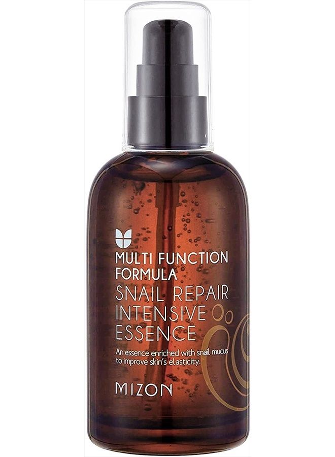 MIZON Snail Line, Snail Repair Intensive Essence, Improves Skin, Wrinkle-Care, Smooth Skin, Korean Skincare (3.38 fl oz) - Image 3