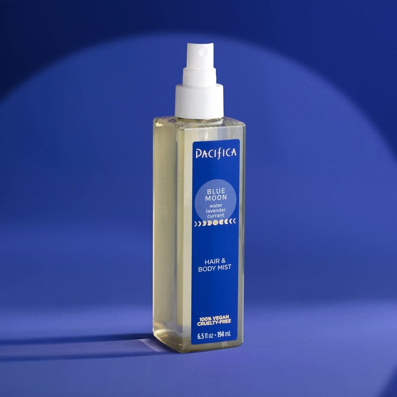 Pacifica Hair Perfume & Body Fragrance Spray Mist - Blue Moon with Lavender & Currant â€“ Alcohol-Free, Vegan & Cruelty-Free, 6.5 oz - Image 3