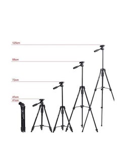 Yunteng Yunteng VCT 5208 Mobile phone and Camera Universal Folding Travel Tripod With Bluetooth  - Image 3