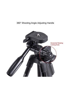 Yunteng Yunteng VCT 5208 Mobile phone and Camera Universal Folding Travel Tripod With Bluetooth  - Image 5