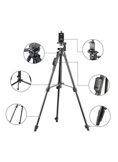 Yunteng Yunteng VCT 5208 Mobile phone and Camera Universal Folding Travel Tripod With Bluetooth  - Image 2
