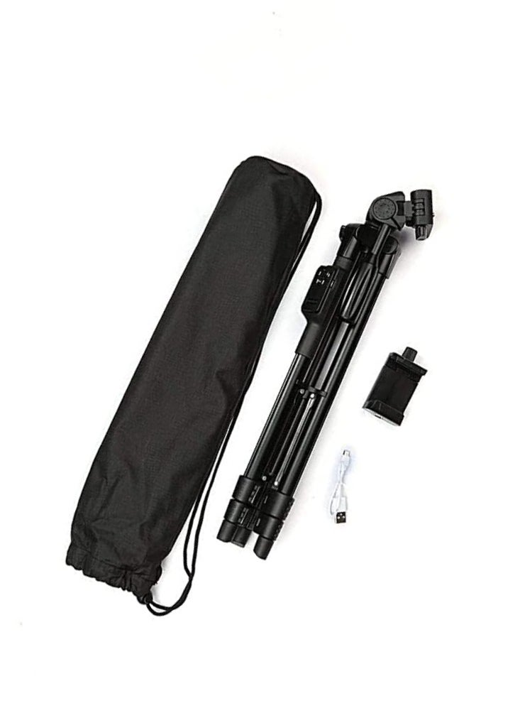 Yunteng - Yunteng VCT 5208 Mobile phone and Camera Universal Folding Travel Tripod With Bluetooth - Image 1