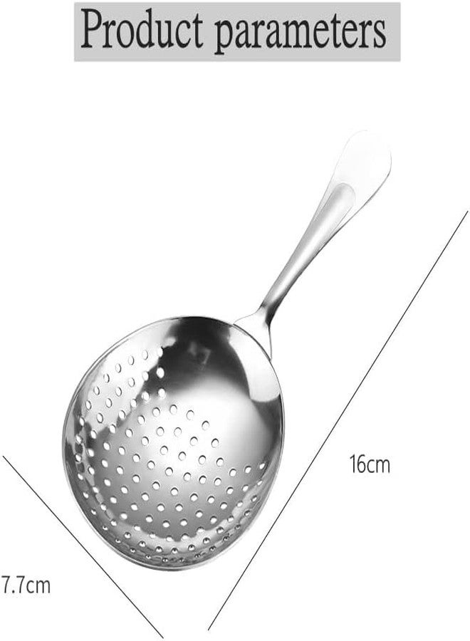 Olrada Bar Cocktail Strainer Spoon 304 Stainless Steel Julep Strainer Spoon Mixed Filter Tool for Cocktail Drinks Home Bar Use - Image 5