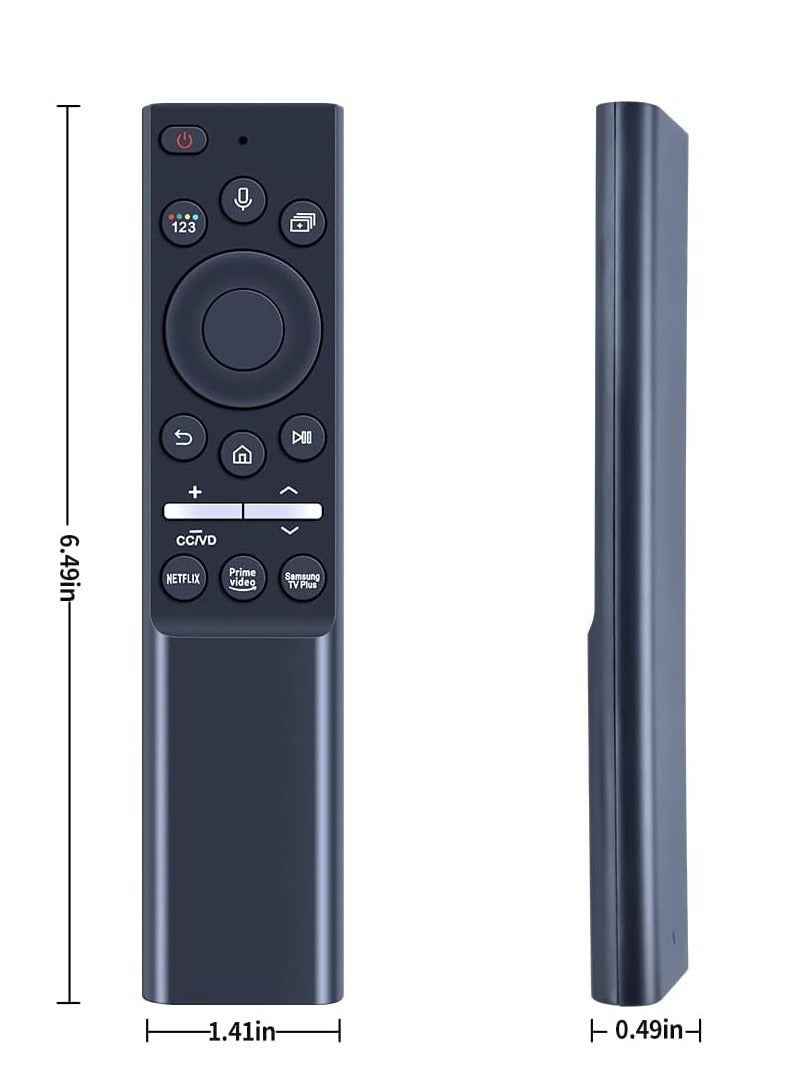 PopZa Replacement Remote Control BN59-01357A Fit for Samsung 2021 QLED Smart TV QN32Q60AAFXZA, QN50QN90AAFXZA, QN55QN85AAFXZA, QN55QN90AAFXZA, QN65QN85AAFXZA, QN65QN90AAFXZA, QN75QN85AAFXZA with Battery & Warranty Support - Image 4