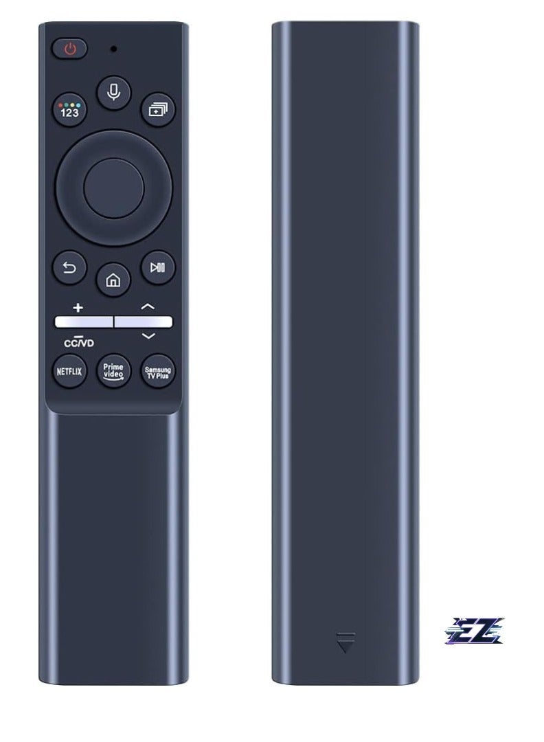 PopZa Replacement Remote Control BN59-01357A Fit for Samsung 2021 QLED Smart TV QN32Q60AAFXZA, QN50QN90AAFXZA, QN55QN85AAFXZA, QN55QN90AAFXZA, QN65QN85AAFXZA, QN65QN90AAFXZA, QN75QN85AAFXZA with Battery & Warranty Support - Image 1