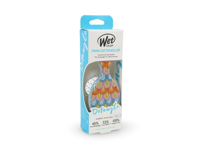 Wet Brush Mini Detangler-ENDLESS Summer Rainbows INT - Image 1