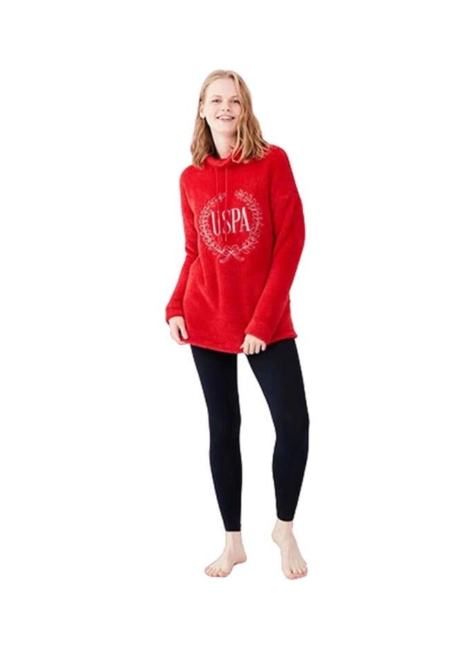 Women's Red Tunic Tights Set U-S PO.LO  - Image 1