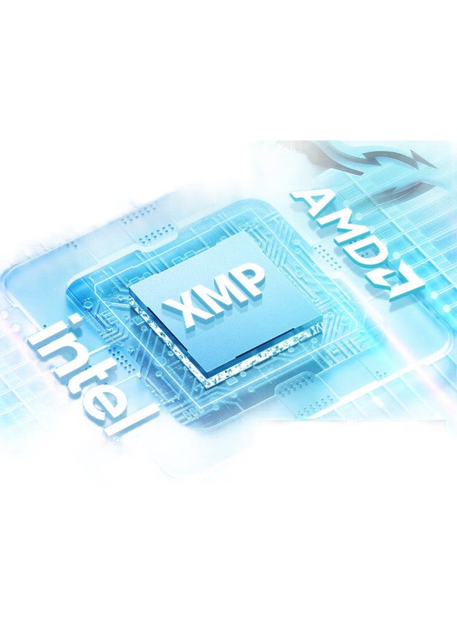 MAXSUN ماكسون 32 جيجابايت (16 جيجابايت × 2) مجموعة ذاكرة ديسكتوب DDR4 3200 مع موزع حرارة من سلسلة وايت هانتر W4 - Image 1