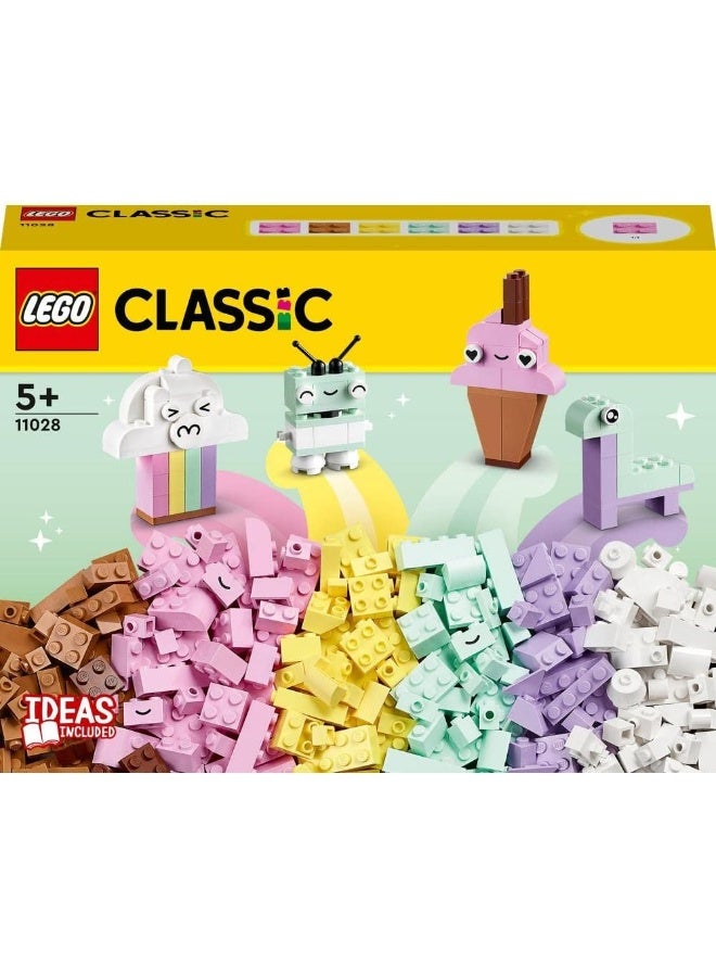 LEGO Classic Creative Pastel Fun 11028 Building Toy Set (333 Pieces) - Image 3