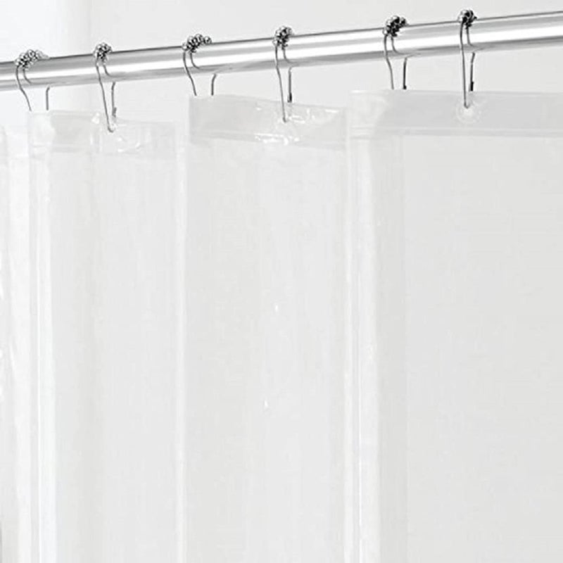 SHAVIN PVC Printed 9 Feet Clear Shower Curtain ‎Waterproof Curtains with Hook ‎for Bathroom (Pack of 1) - Image 2
