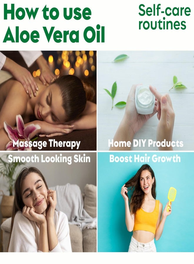 Radha Organic Aloe Vera Essential Oil - 100% Pure Aloe Vera Oil for Skin, Hair, and Aromatherapy, 10 ML - Image 3
