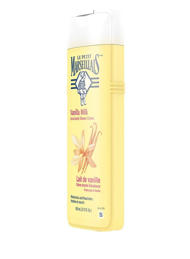 Le Petit Marseillais Extra Gentle Shower Cream, Vanilla Milk, 22 Fluid Ounce - Image 2