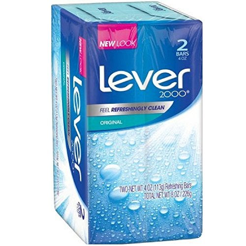 Lever 2000 Original Refreshing Bar Soap Perfectly Fresh 4 oz 2 ea Pack of 4