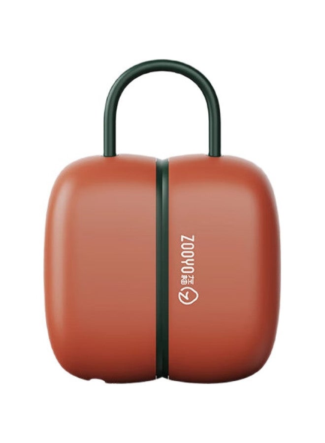 Left Grapefruit Zooyo True Wireless Active Noise Cancelling Bluetooth Earphones, Commuter Noise Reduction, Stylish Music National Trend Earphones, No. 1 Persimmon Red - Rock - Image 2