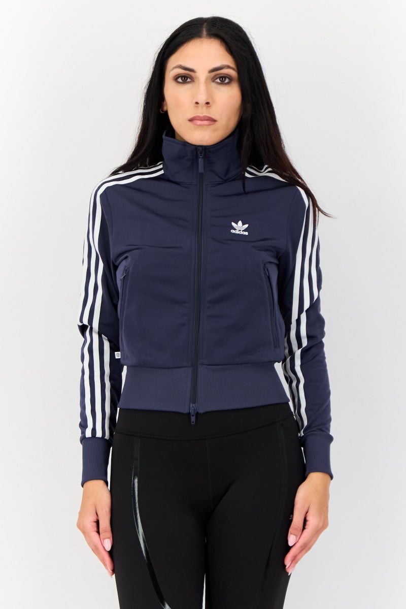 adidas Originals Women Sportswear Fit Long Sleeves Training Jacket, Navy  - Image 1